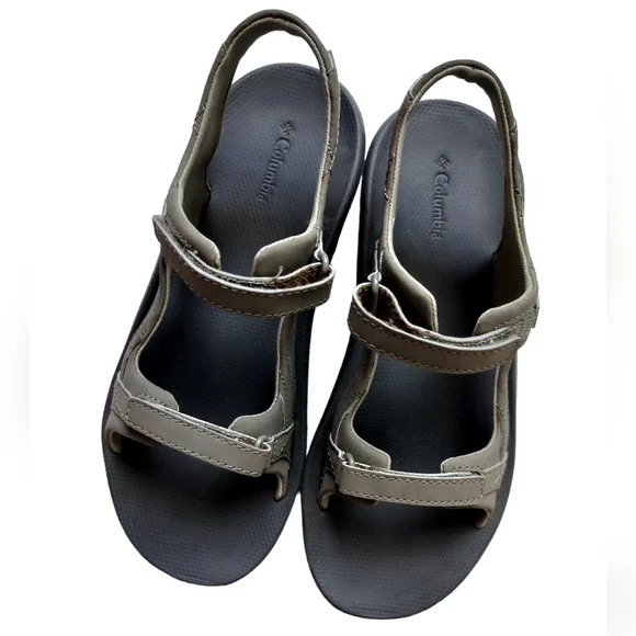 Columbia barraca sunlight olive strappy sandals women's size 7 - Picture 3 of 10